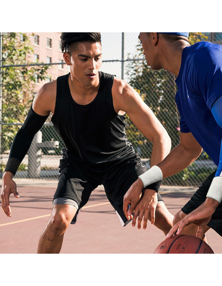 8 Muñequera Deportiva Jueerun Algodón Absorbente Unisex