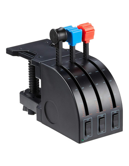 Logitech G Saitek PRO Flight Throttle Cuadrante USB PC