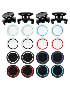 Agarres de Pulgar PS5/PS4 Gepicest 2T-B1 - 2 Pares Altura 9.9mm