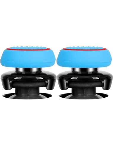 Agarres de Pulgar PS5/PS4 Gepicest 2T-B1 - 2 Pares Altura 9.9mm