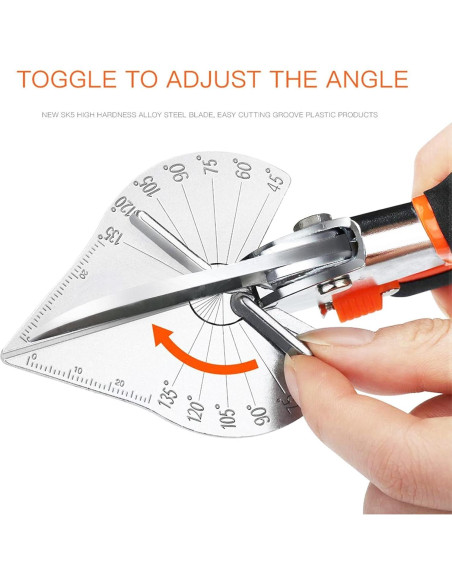 Tijeras de Inglete GARTOL HD-3101, Cortes Precisos 45-135