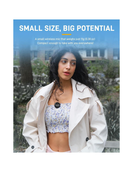 Micrófono Lavalier Inalámbrico MAONO WM620 para iPhone