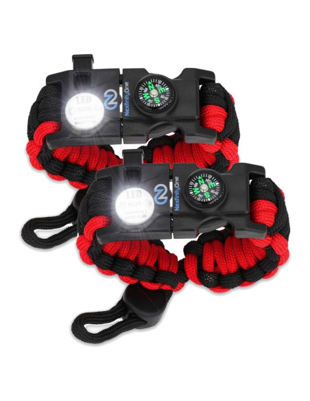 Pulsera de Supervivencia Nexfinity One con Luz LED y Multiherramientas