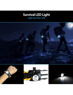 Pulsera de Supervivencia Nexfinity One con Luz LED y Multiherramientas 2