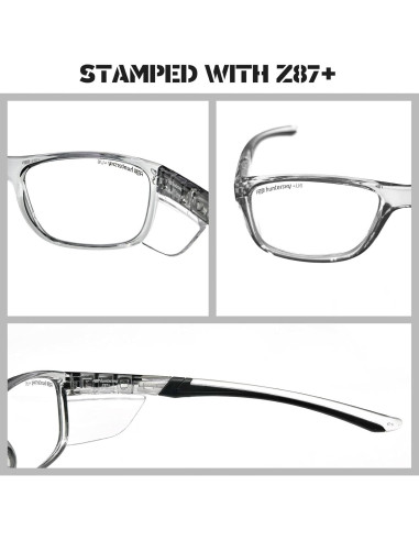 Gafas de Seguridad HTS TR90NZZ Pequeñas con Protectores Laterales