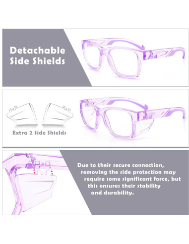 Gafas de Seguridad UKNOW - Antivaho y UV - Adulto Unisex