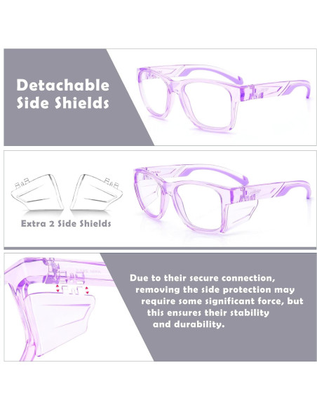 Gafas de Seguridad UKNOW - Antivaho y UV - Adulto Unisex