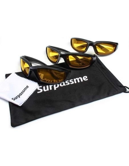 Gafas de Motocicleta Modi Fly UV400 3 Pares Acolchadas