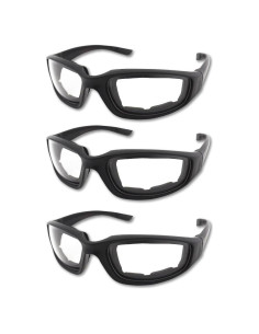 Gafas de Motocicleta Modi Fly UV400 3 Pares Acolchadas