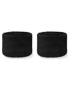 Banda de Sudor para Muñeca COUVER - Algodón Absorbente (1 par)