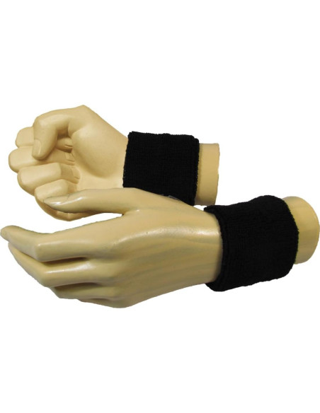 Banda de Sudor para Muñeca COUVER - Algodón Absorbente (1 par)