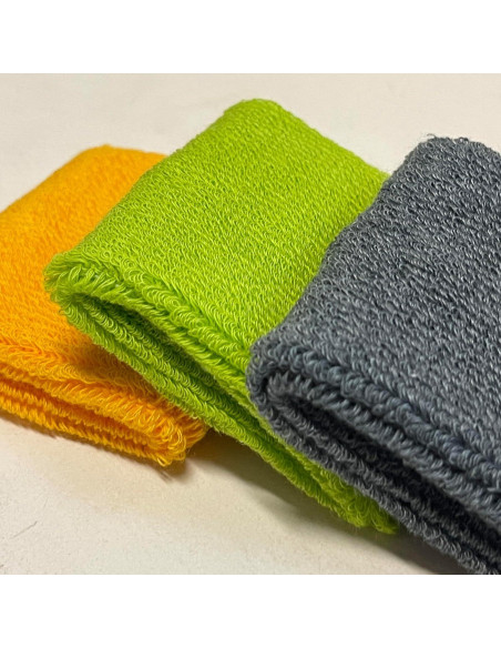 Banda de Sudor para Muñeca COUVER - Algodón Absorbente (1 par)