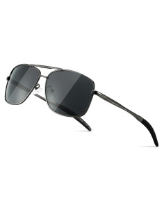 Gafas de sol polarizadas SUNGAIT para hombres con marco metal