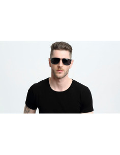Gafas de sol polarizadas SUNGAIT para hombres con marco metal 2