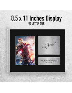 Foto firmada Robert Downey Jr. como Iron Man - HWC Trading 2