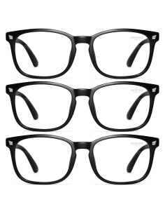 Gafas Gaoye Bloqueo Luz Azul TR90 Paquete de 3