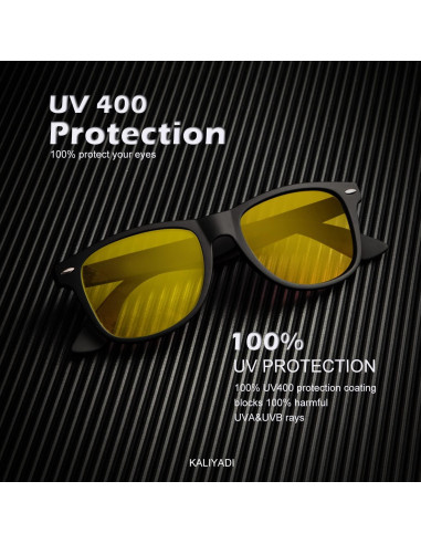 Gafas de Sol Polarizadas KALIYADI 3 Paquete UV