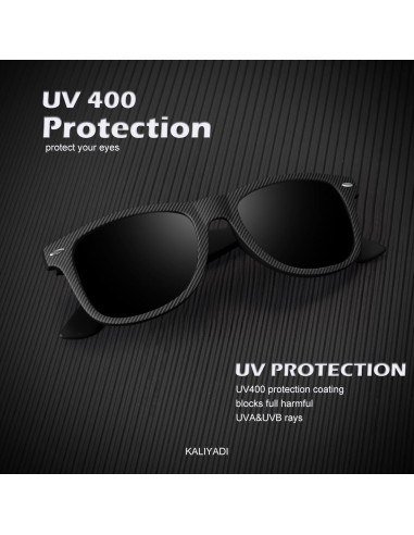 Gafas de Sol Polarizadas KALIYADI 3 Paquetes UV Protección