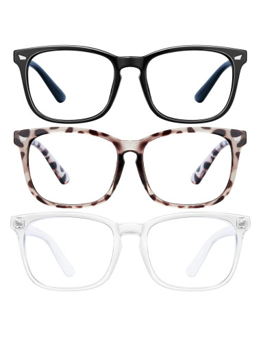 Gafas de luz azul Hunsquer unisex - Lentes HD anti reflejantes