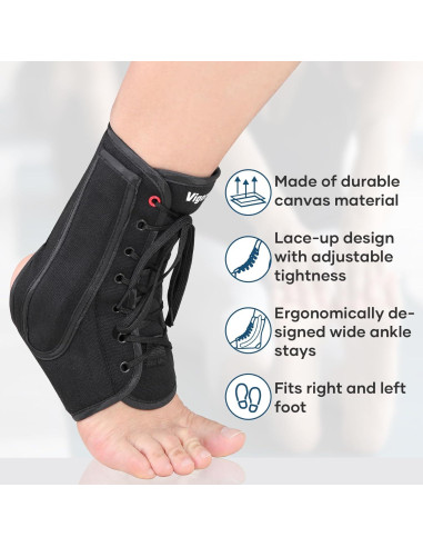Férula Estabilizadora de Tobillo Vigorwise con Soporte Ajustable