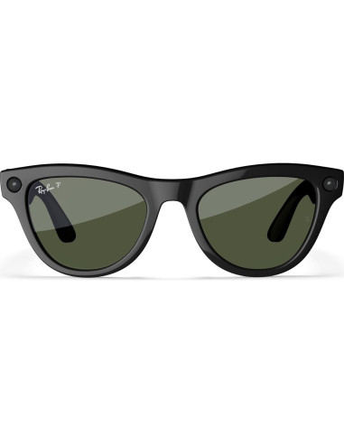 Gafas inteligentes Meta Ray-Ban Skyler Negro Brillante