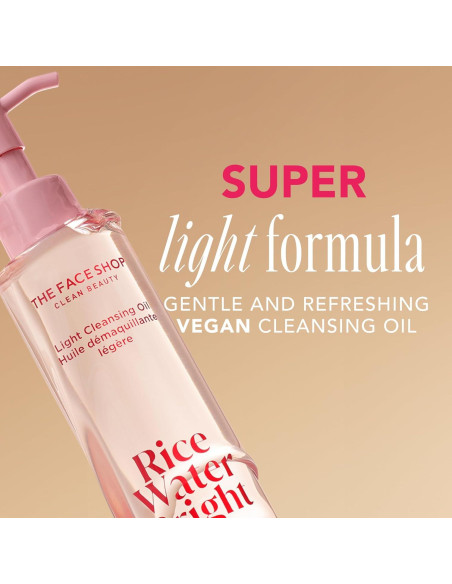 Aceite Limpiador Facial The Face Shop 150ml - Vegano y Coreano