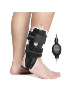Soporte de Tobillo Velpeau Inflable para Esguince Pie Derecho