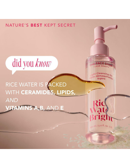 Aceite Limpiador Facial The Face Shop 150ml - Vegano y Coreano