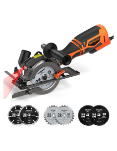 Sierra Circular DOVAMAN MCS01A 710W 6 Cuchillas Laser