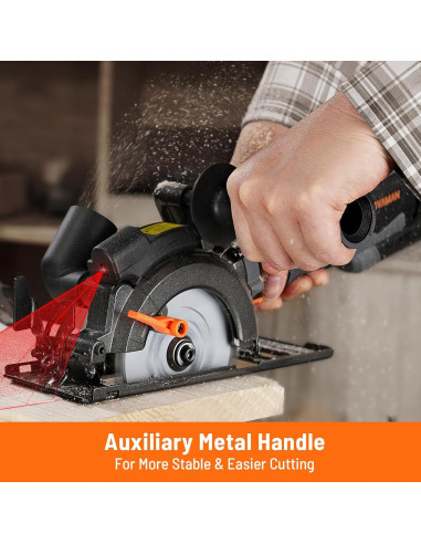 Sierra Circular DOVAMAN MCS01A 710W 6 Cuchillas Laser