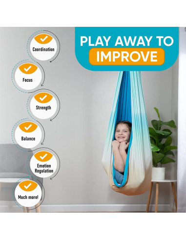 Hamaca Sensorial de Compresión Friendly Cuddle - Soporta 136 kg