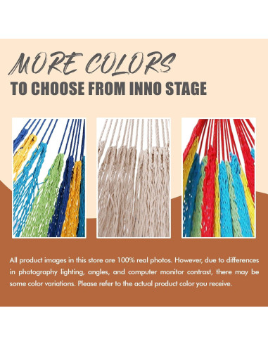 Hamaca Maya Tejida a Mano HappyPicnic Matrimonial 304.8x170.2cm