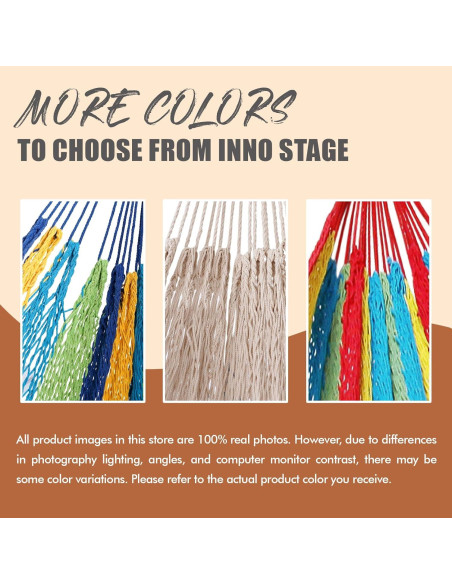 Hamaca Maya Tejida a Mano HappyPicnic Matrimonial 304.8x170.2cm