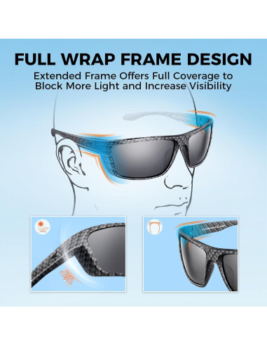 Gafas de Sol Polarizadas KastKing para Hombres y Mujeres