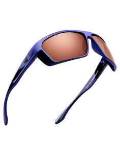 Gafas de Sol Polarizadas KastKing Azul Real Cobre Plata UV