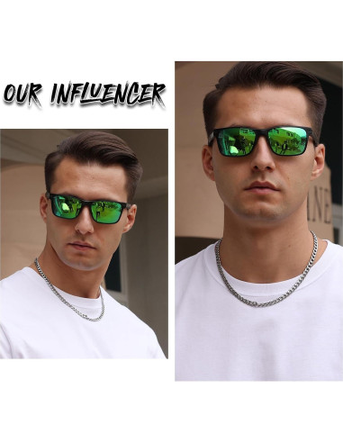 Gafas de sol DUCO 8207 polarizadas UV400 para hombres