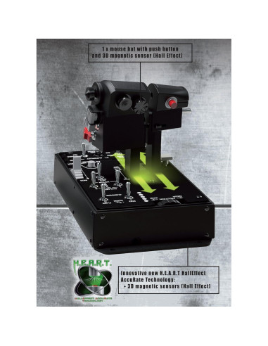 Aceleradores Duales Thrustmaster HOTAS Warthog A-10C PC