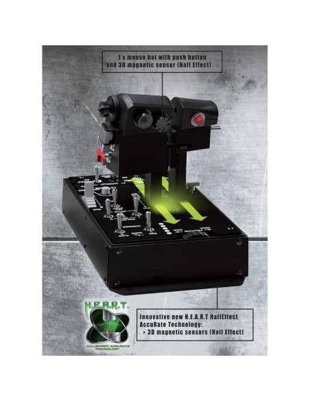 Aceleradores Duales Thrustmaster HOTAS Warthog A-10C PC