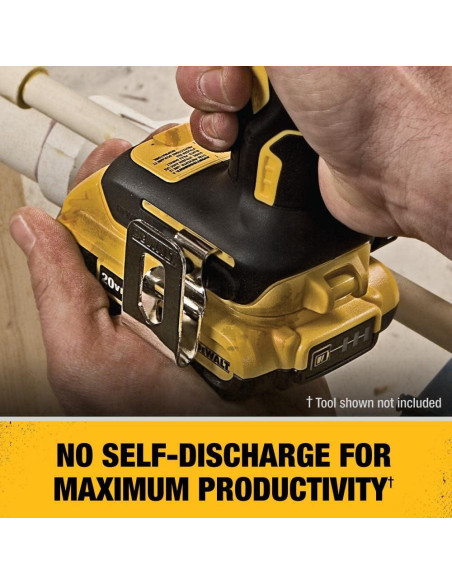 Batería DEWALT 20V MAX Compacta 2.0Ah DCB203 Iones de Litio
