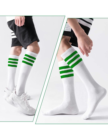 Conjunto de 10 Piezas Muñequera y Calcetines Rayas BHUCUTU