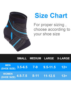 Faja de Tobillo Nvorliy AquaFlex Pro - Compresión Acuática Unisex 2