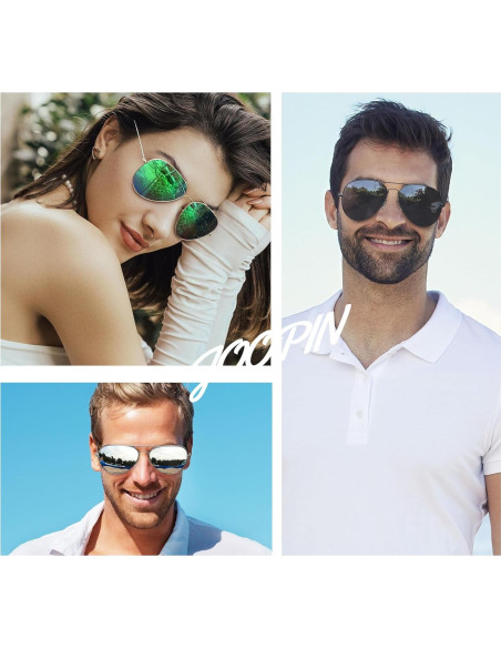 Gafas de sol polarizadas Joopin UV400 para hombres y mujeres