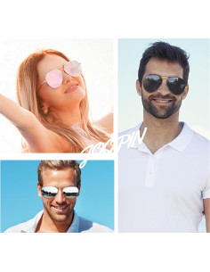 Gafas de sol polarizadas Joopin UV400 para hombres y mujeres 2