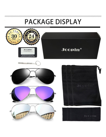 Gafas de sol polarizadas Joopin UV400 para hombres y mujeres
