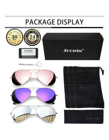 Gafas de sol polarizadas Joopin UV400 para hombres y mujeres