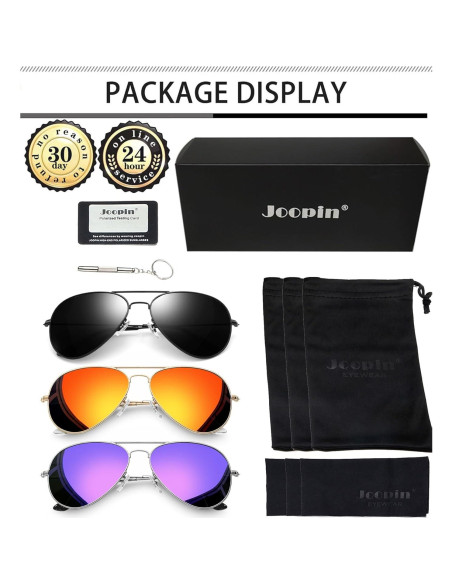 Gafas de Sol Polarizadas Joopin UV400 para Hombres y Mujeres