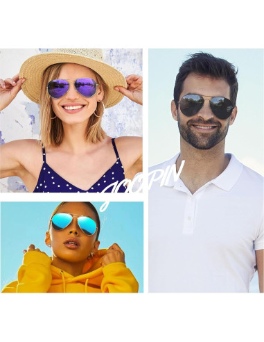Gafas de sol polarizadas Joopin UV400 para hombres y mujeres