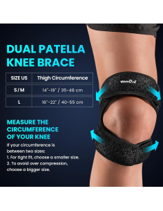 Soporte para Rodilla Welnove - 2 Férulas Ajustables S/M 2