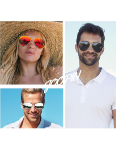 Gafas de sol polarizadas Joopin UV400 para hombres y mujeres 2