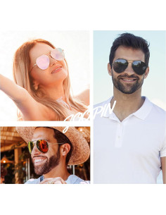 Gafas de sol polarizadas Joopin UV400 para hombres y mujeres 2